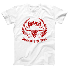 Imagem do Camiseta Girlschool - Race With The Devil
