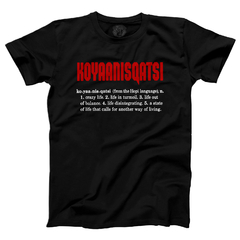 camiseta koyaanisqatsi