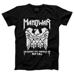 Camiseta Manowar - Crushing The Enemies of Metal - loja online