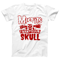 Camiseta Misfits - Skulls - loja online