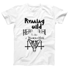 Camiseta Running Wild - Heavy Metal Like A Hammerblow na internet