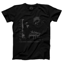 Camiseta Skinny Puppy - Cleanse Fold and Manipulate - ABC Terror Records