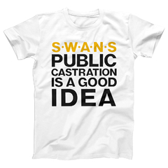 Camiseta Swans - Public Castration is a Good Idea na internet