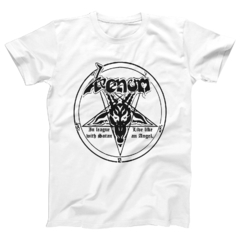 Camiseta Venom - In League With Satan na internet