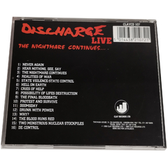Discharge - The Nightmare Continues... Live na internet