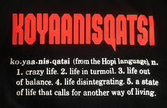 Imagem do Blusa moletom com capuz Koyaanisqatsi