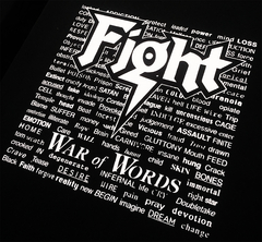 Blusa moletom com capuz Fight - War Of Words