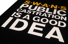 Camiseta Swans - Public Castration is a Good Idea - ABC Terror Records