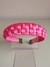 Tiara Pink em Cetim