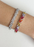 Bracelete Liliane cravejado - comprar online