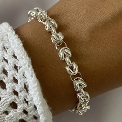 pulsera plata (cod 14729)