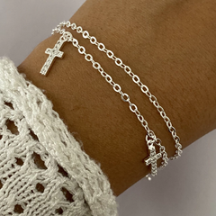 Pulsera Plata 17 a 20cm (cod 16914)