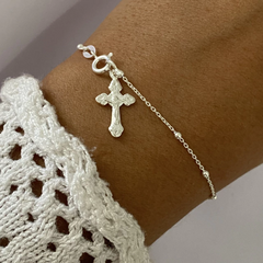 Pulsera Plata 17cm (cod 18294)