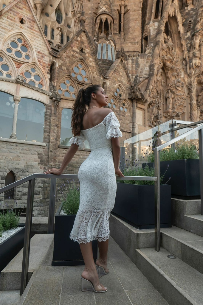 Vestido hotsell renda ciganinha