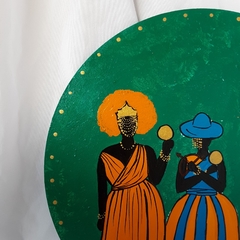 Placa Decorativa Oxum, Logun Edé e Oxóssi, Placa Decorativa - comprar online