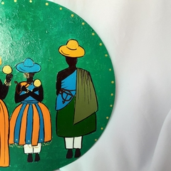 Placa Decorativa Oxum, Logun Edé e Oxóssi, Placa Decorativa na internet