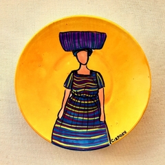 Prato Decorativo Guadalupe - Coleção La Mujer
