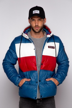 Campera tricolor dromo 9019