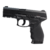 Pistola de Pressão KWC 24/7 Plast. CO2 4,5mm + 1x Alvo Airguns de Airsoft Azul 140x140mm C/10 UN. + 10x CO2 - Bazar Militar - Manaus - Amazonas - Kit - Airsoft - Esportes - Lazer - Recreação - Pistola de Airsoft - 4.5mm - Alvo - CO2 - KWC - Rossi - Leão -