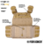 Capa de Colete Plate Carrier em Cordura 1000 2P 2P-35 Forhonor - Coyote - loja online