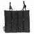 Bolso Porta Magazine Duplo para Rifle TGMS-12 TAG - Preto - Bazar Militar - Manaus - Amazonas - Tag - NTK - Nautika - Equipamento Tático - Bolso Modular - Bolso Duplo - Operacional - Militar - Colete - Magazine - Airsoft