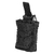 Bolso Porta Magazine Duplo pra Rifle e Pistola TGMS-14 TAG - Preto - Bazar Militar - Manaus - Amazonas - Tag - NTK - Nautika - Equipamento Tático - Bolso Modular - Bolso Duplo - Operacional - Militar - Colete - Magazine - Airsoft