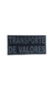 Emborrachado Costas Transporte de Valores - Cinza - Bazar Militar - Manaus - Amazonas - Emborrachado - Velcro - Equipamento Tático - Militar - Polícia - Patch - Costa - Emborrachado 3D - Emborrachado Costas - Colete - Plate - Colete Tático