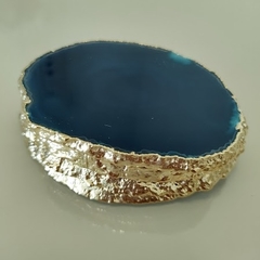 Porta copos de Ágata Azul - decorativo - comprar online