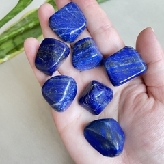 Lapis Lazuli - Despertar Espiritual - pedra rolada - Ametysta - Cristais Naturais e Produtos Místicos 