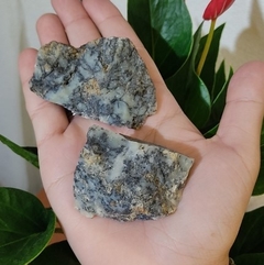 Ágata Dendrítica - Pedra bruta - Diminuir a autocobrança - comprar online