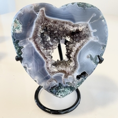 Coração - Geodo de Ametista - Espiritualidade - peça única