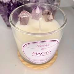 Magya - Vela Aromática Vanilla + Ametista - loja online