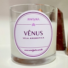 Vênus - Vela Aromática Flor de Figo + Cristais - comprar online