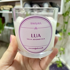 Lua - Vela Aromática Flor de Cerejeira + Quartzo Rosa - comprar online