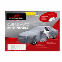 CUBRE AUTO TRICAPA PVC + ALGODON TALLE M en internet