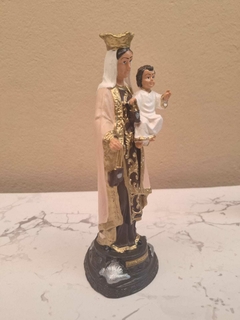 Nossa Senhora do Carmo de látex inquebrável 20 cm - Sancte Ioseph