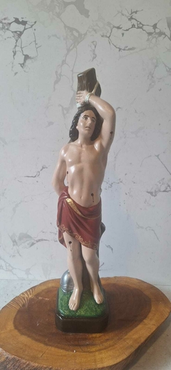 São Sebastião 35 cm gesso maciço na internet