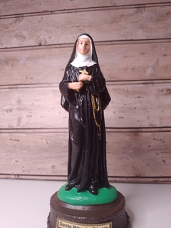 Santa Rita de Cássia de látex 20 cm