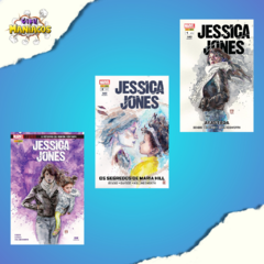 Pack Jessica Jones Vols. 01 a 03 - Minissérie Completa