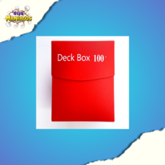 Deck Box Case 100 - Vermelho