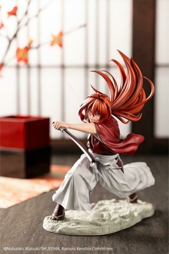 [Pré-venda] Kenshin Himura, Rurouni Kenshin: Meiji Swordsman - ArtFX J 1/8 - Banpresto - Gibi Maniacos