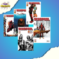 Deadpool 1ª Série Vol. 01 ao 5 (pack , vol.01 variante)