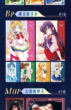 Caixa Booster CCG Sailor Moon aniversario 30 Anos vol.2 - Gibi Maniacos