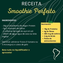 COMBO SMOOTHIE PERFEITO - Vegan Protein + Açaí em pó + Fibras - comprar online