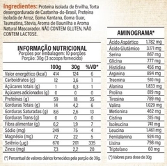 Vegan Protein de Castanha do Brasil - Caixa com 10 Sachês de 30g - comprar online