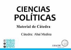 Ciencia Política - Cátedra: Abal Medina-