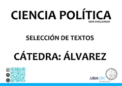 Ciencia Política - Cátedra: Álvarez - Sede Avellaneda
