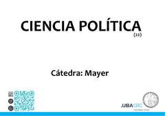 Ciencia Política (22) - Mayer -