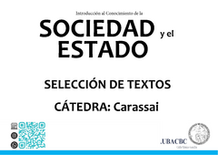 Introducción Al Conociendo De La Sociedad y el Estado -(ICSE) (24) - Carassai -