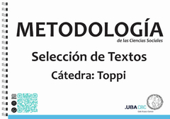 Metodología de las Cs. Sociales- Cátedra: Toppi - Sedes: Drago-Escobar